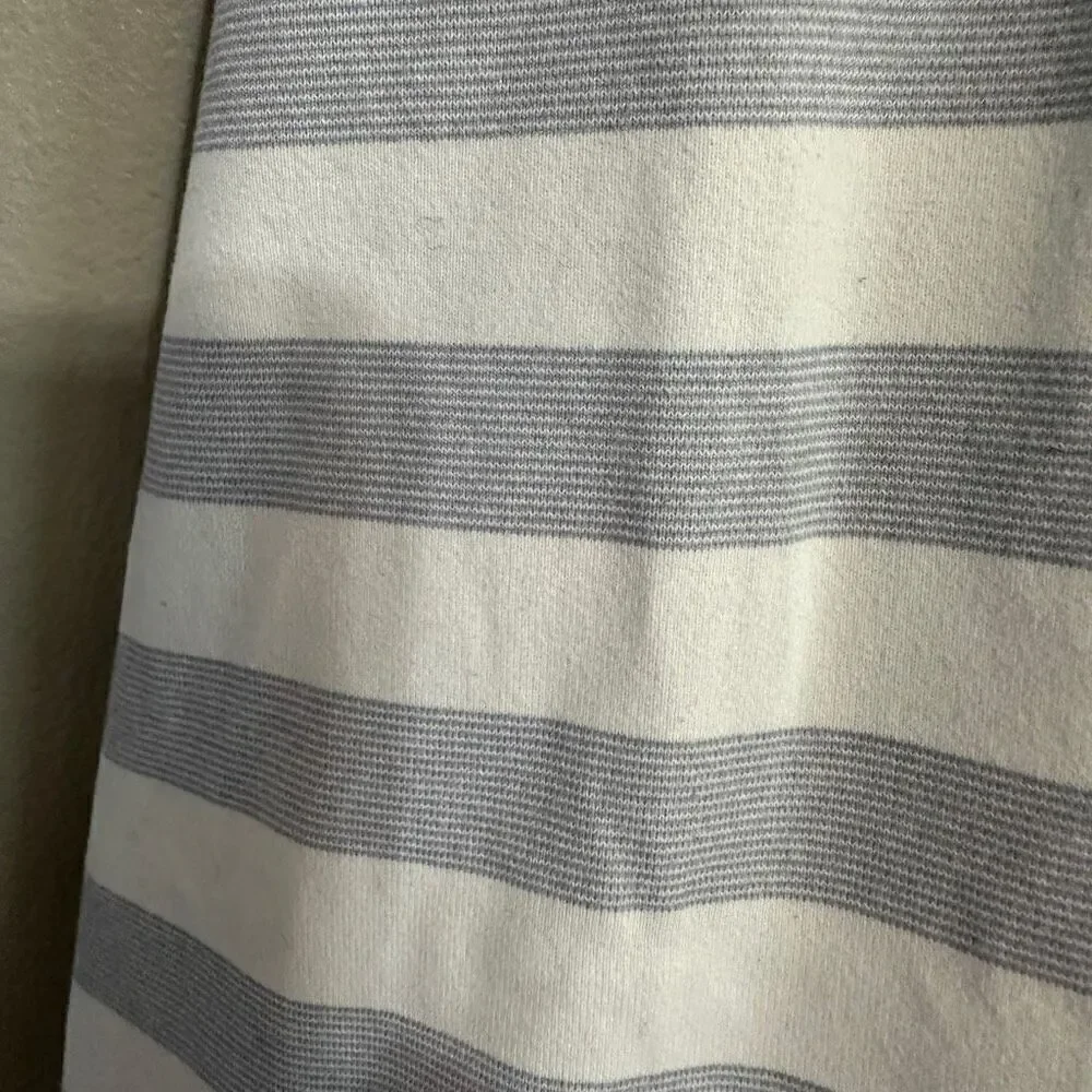 Lululemon cool racerback size 10 stripped blue gray